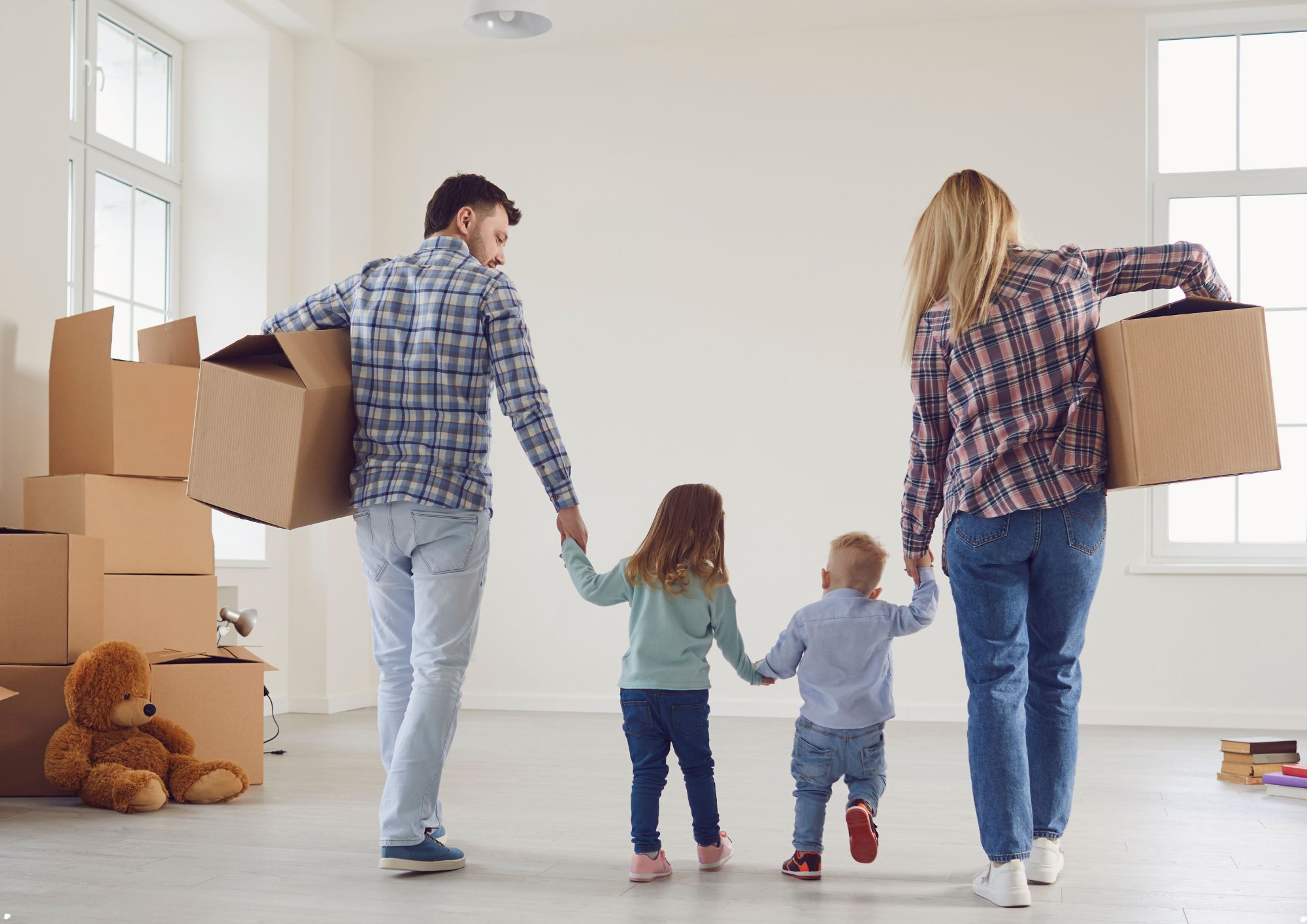מעבר דירה עם ילדים